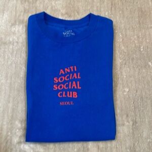 Anti social social club Seoul T-shirt, Size M